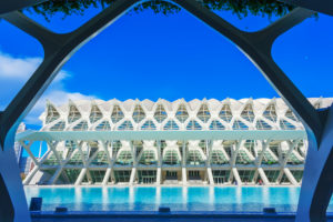 Principe Felipe Science Museum, City of Arts and Sciences, Valencia, Spain, Europe Principe Felipe Science Museum, City of Arts and Sciences, Valencia, Spain, Europe